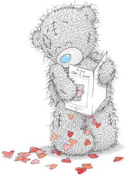 очкень романтичная открытка подаренная мишкой, а сколько в ней сердечек